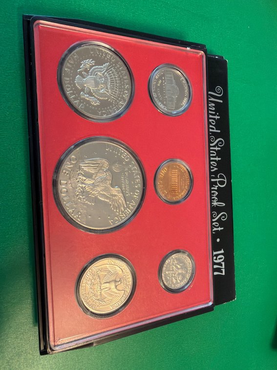 United States Proof Coin Set, 1977