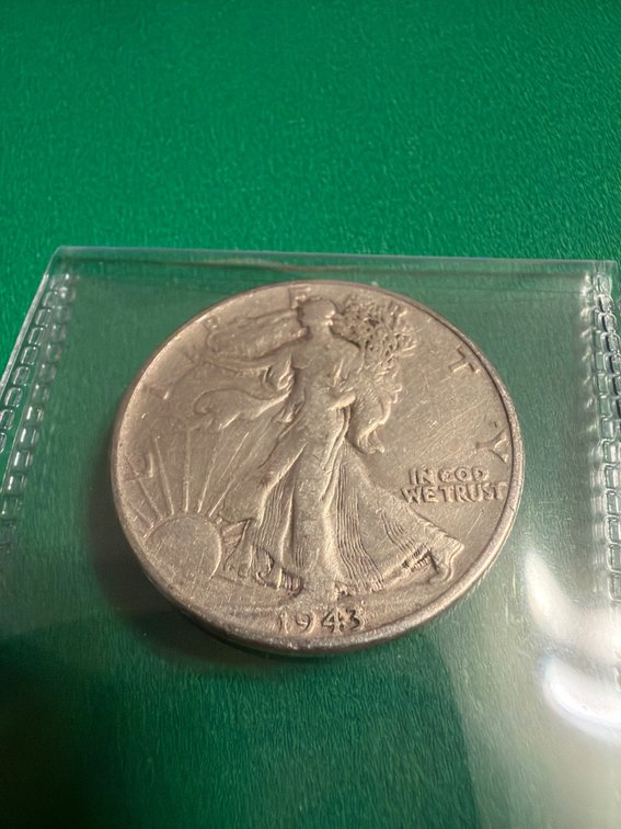 1943 Walking Liberty Half Dollar Coin
