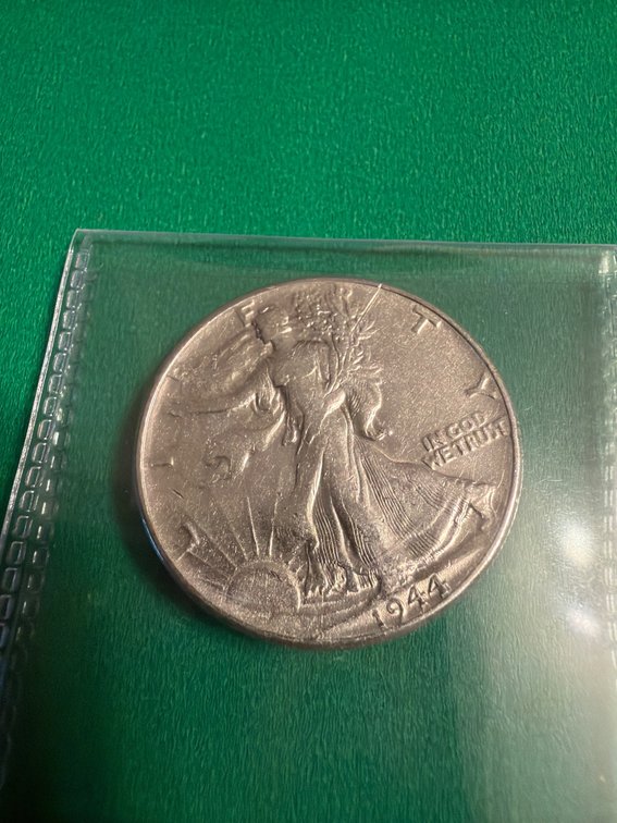 1944 Walking Liberty Half Dollar Coin
