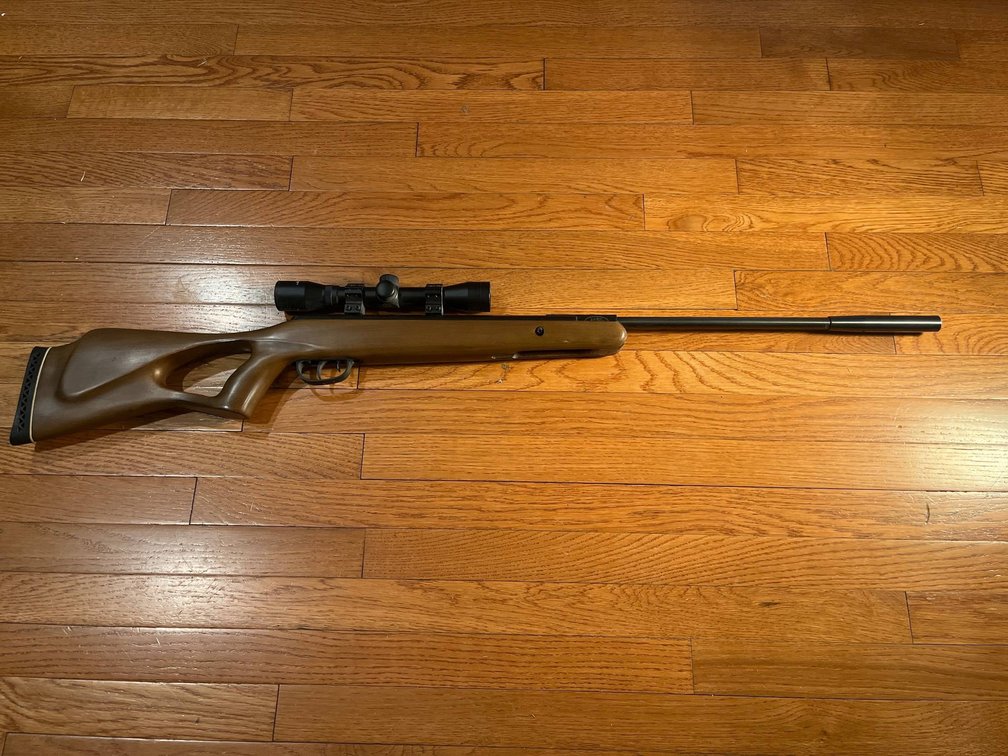 Benjamin Titan GP Air Rifle with Nitro Piston and 4×32 Scope