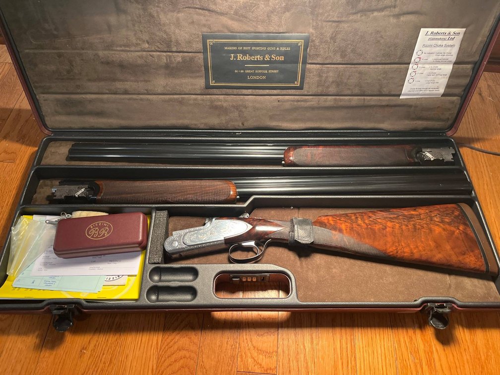 Rizzini Artemis Deluxe 2 Gauge Set 20 & 28 Gauge Over/Under Shotgun with Accessories