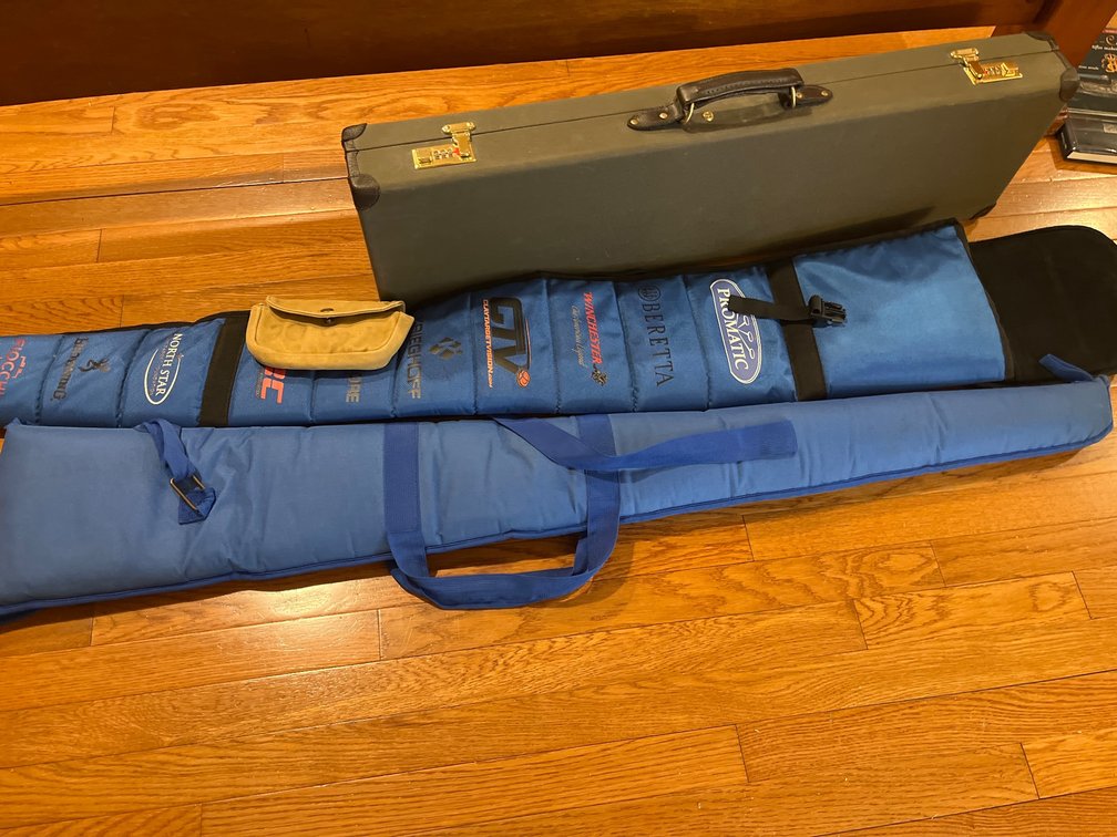 Cases, Including Beretta-Branded Hard Case and Soft Cases
