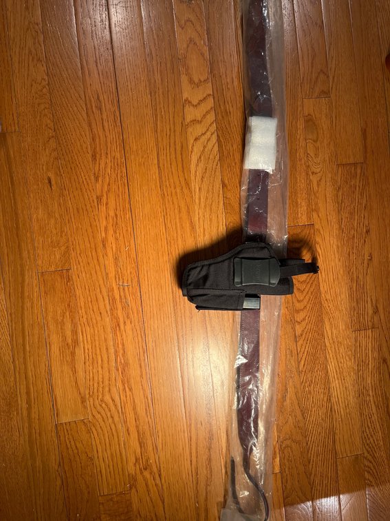 Blackhawk Holster with Belt, Made in Mexico
