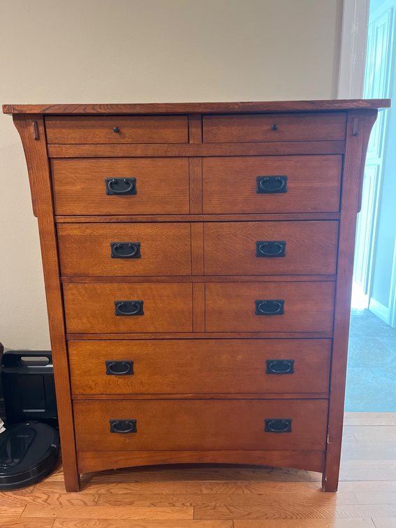 Seven-Drawer Chest by Rivers Edge Furniture Company, 44 x 53 x 18