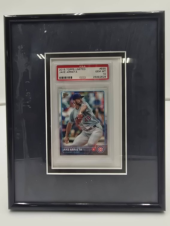 2015 Topps Limited #555 Jake Arrieta PSA Gem Mint 10