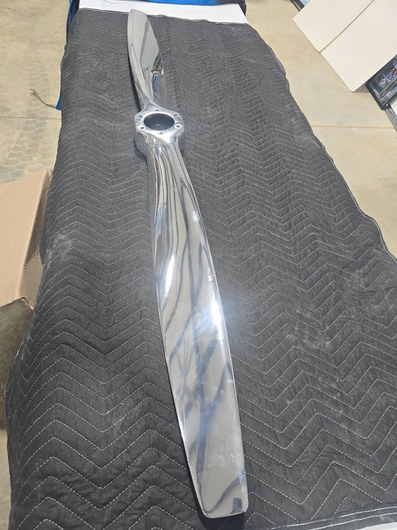 Aircraft Propeller, Model CAM 7148, Metal Composition