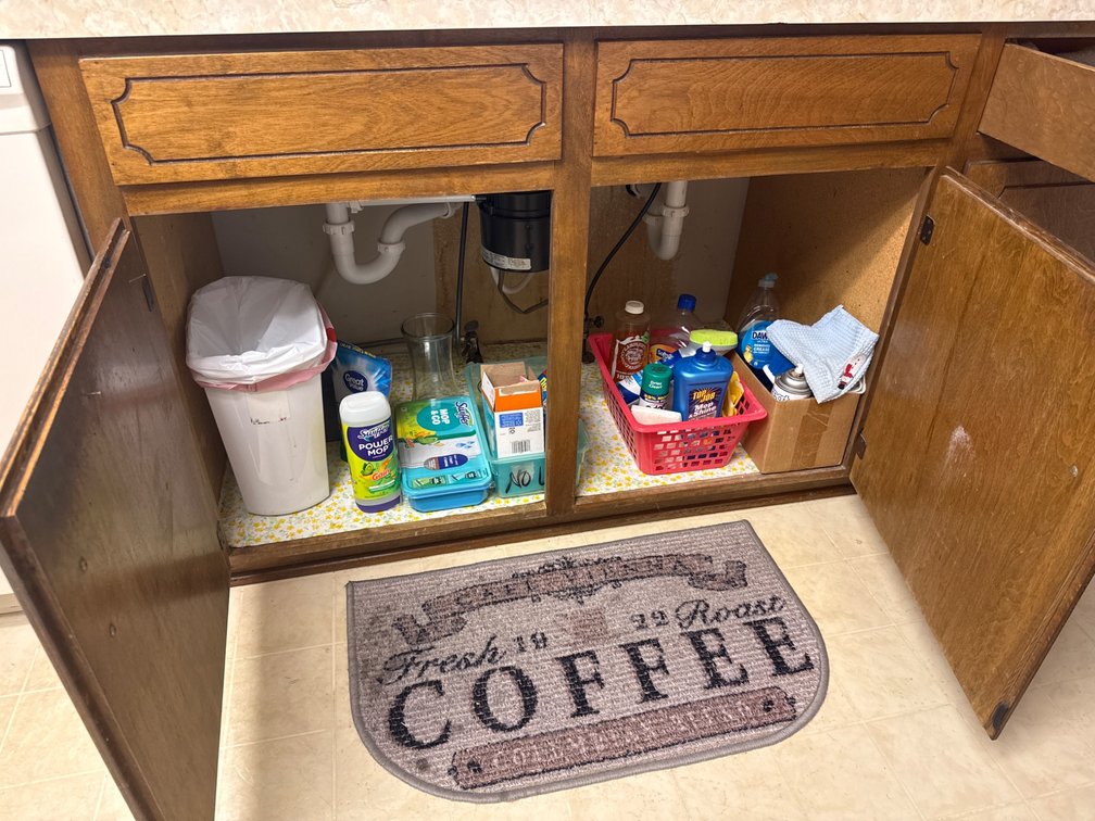  Contents Under Sink and in One Drawer