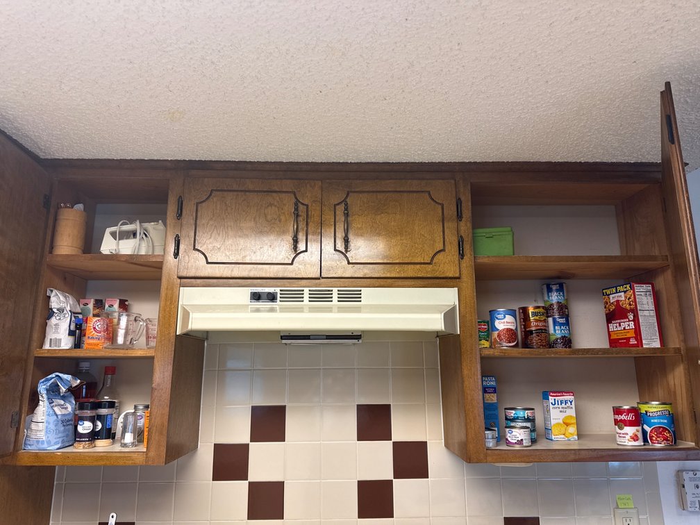 Contents of two cabinets 