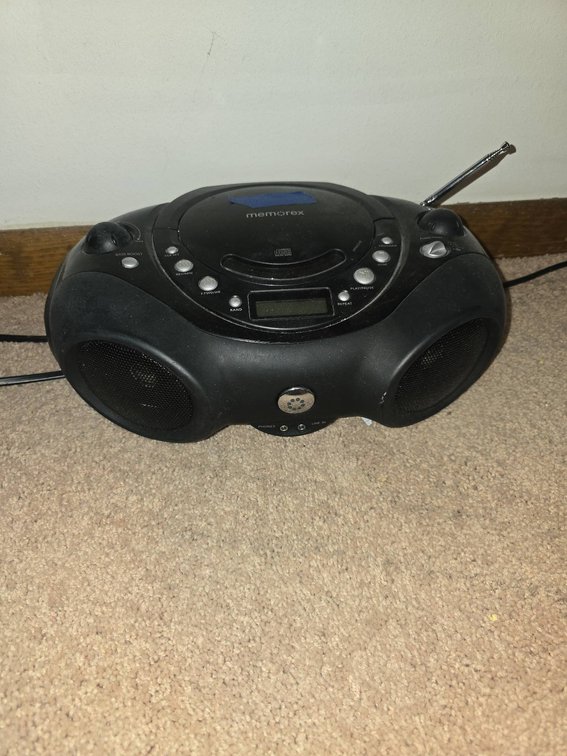Memorex MP3851LK Portable CD Player with AM/FM Stereo