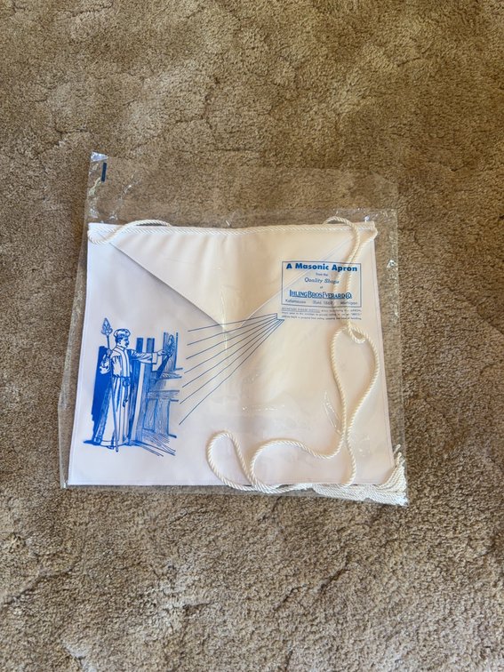 Masonic Apron by Ihling Bros Everard Co. Kalamazoo