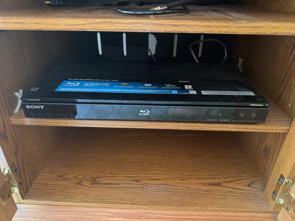 Sony BDP-S360 Blu-ray Disc DVD Player, No Remote