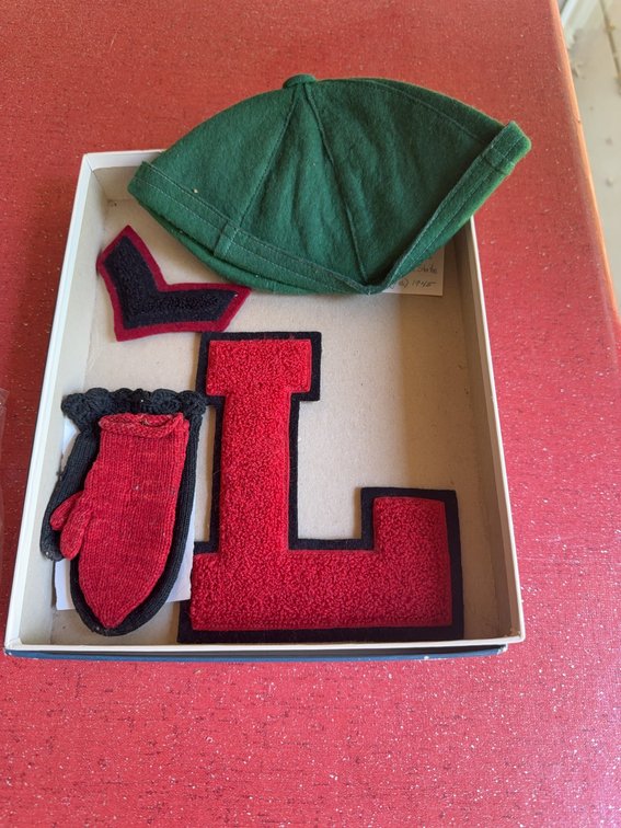 UNI Freshman Hat, Letter Patch, and Vintage Mittens Collection