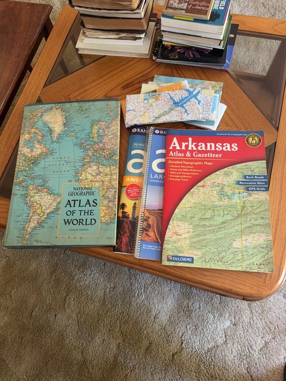 Atlases and Fold-Out Maps