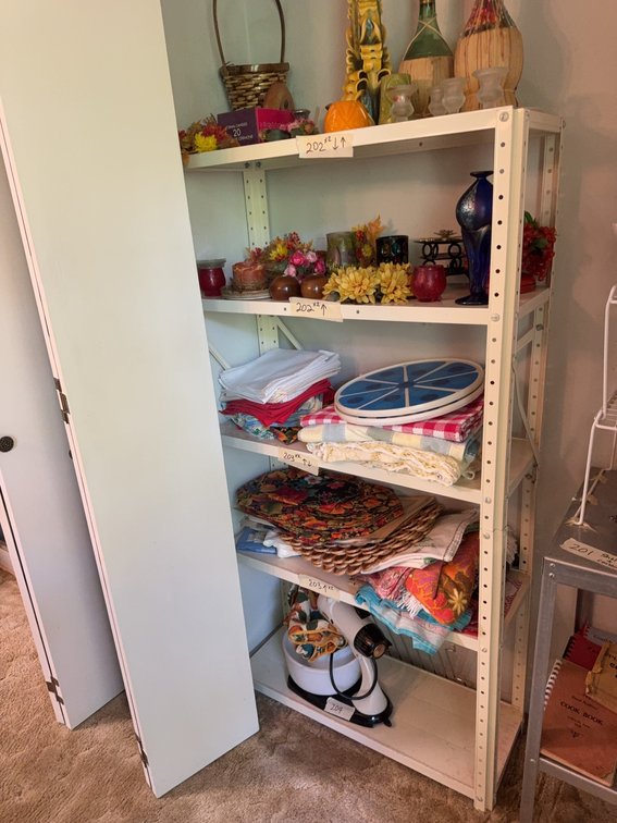 Metal Shelving Unit, 30x12x57 Inches, Contents Not Included