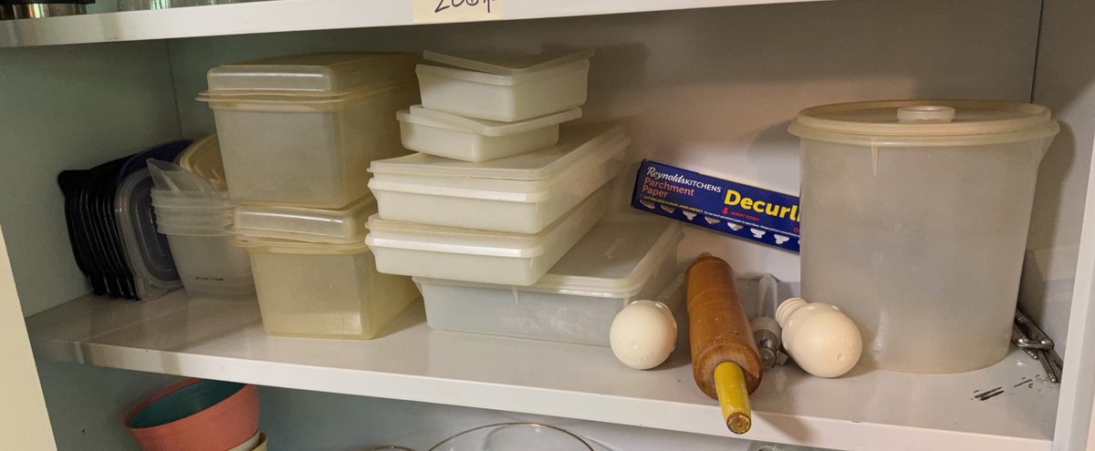 Vintage Tupperware Storage Containers