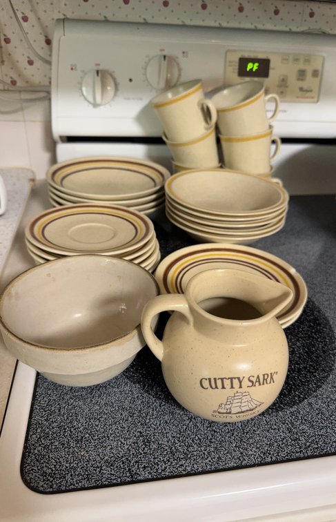 Hearthside Garden Festival Stoneware Dinnerware Set, plus other stoneware