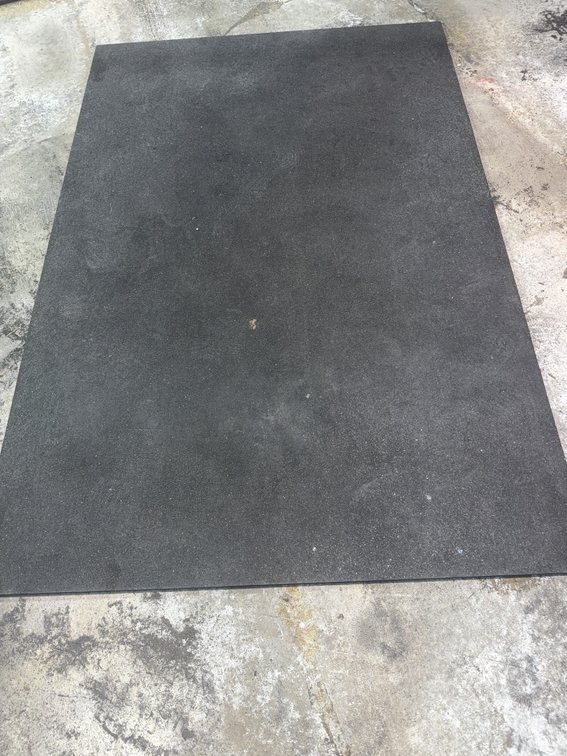14 Rubber Mats, 48” x 72” & 3/4” thick