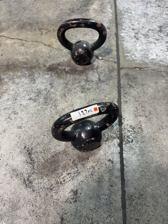 5 pound Cast Iron Kettlebells