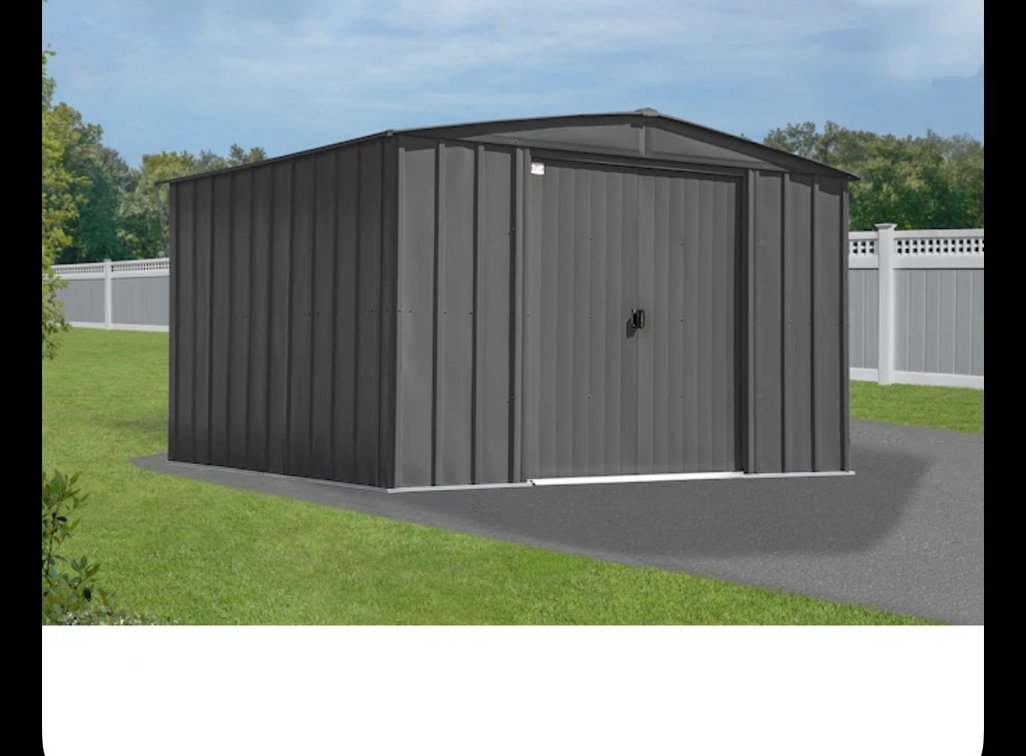 Arrow FB1014-A 10'x12' Storage Building Kit