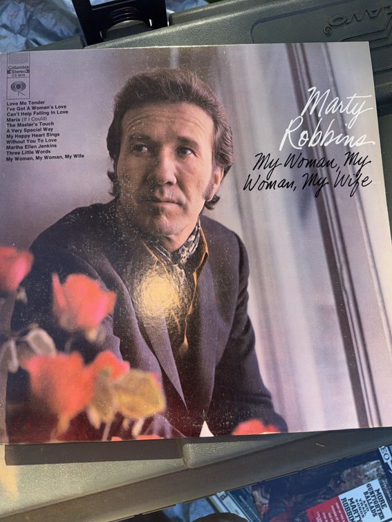 Country and Western 12 Album Lot: Marty Robbins, Kenny Rogers, Charley Pride