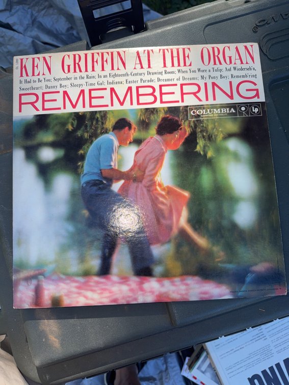 12 Ken Griffin and Calliope Themed Vinyl Record Albums