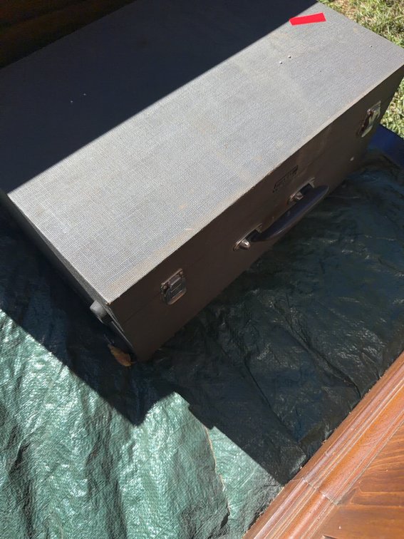 Ampex 600 Series Reel-to-Reel Tape Recorder with Case