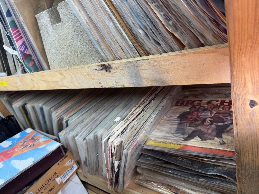 Over 200 Vinyl Albums, Mixed Genres, Some With Water Damage