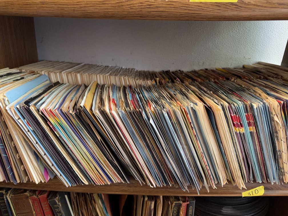 7-Inch 45 RPM Vinyl Records With Sleeves