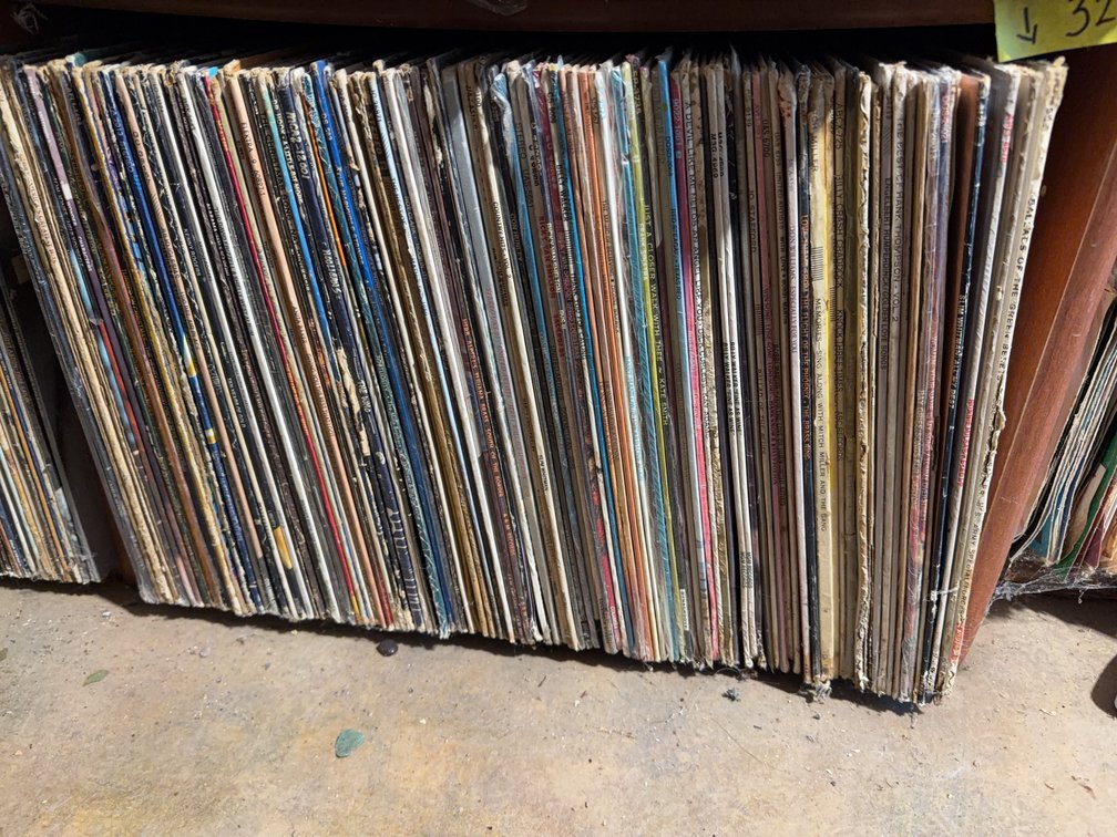 Large Mixed Lot of Vinyl LP Records, Various Artists and Genres