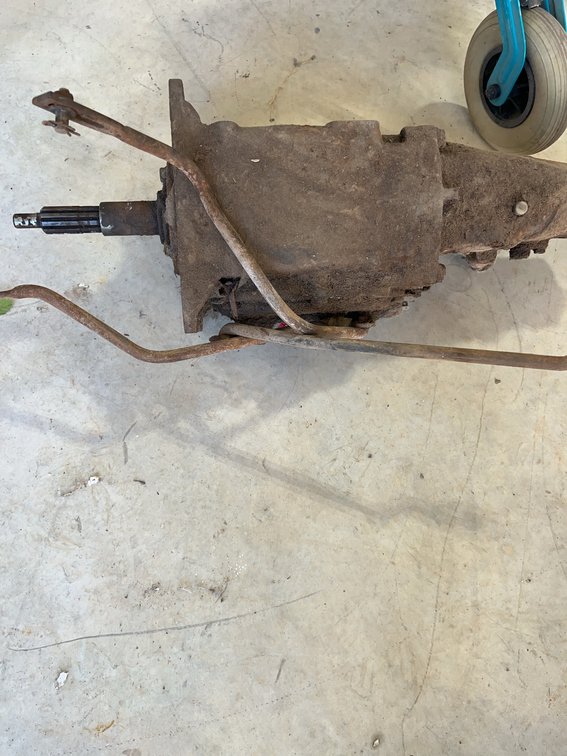 GM Muncie 3-Speed Manual Transmission With Linkage