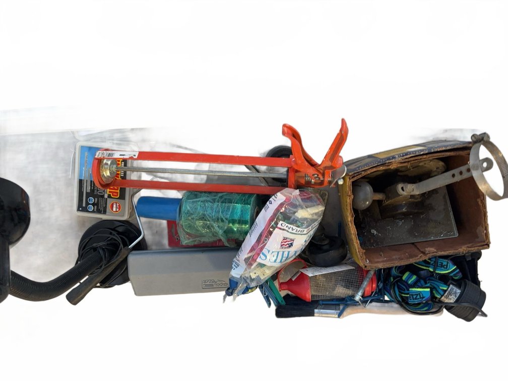 Shop Items: MSR Fuel Bottle, Lamp, Caulking Gun, KwiKTap Kit
