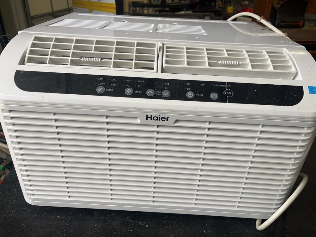 Haier Window Air Conditioner With Energy Star Rating, Digital Controls, 120V Plug