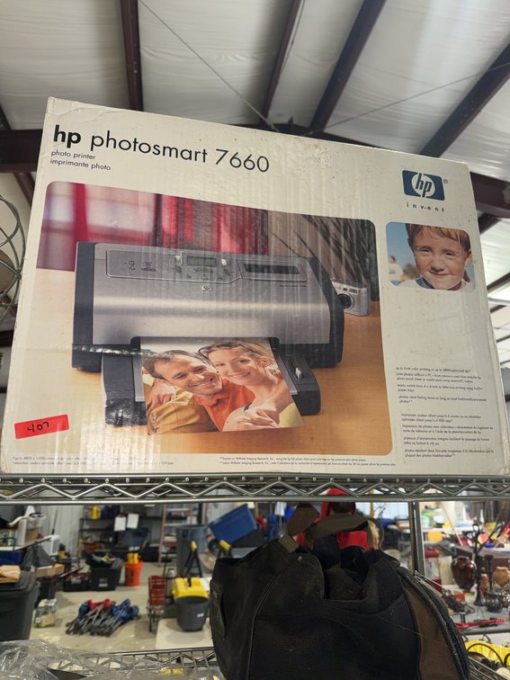 HP Photosmart 7660 Photo Printer in Box