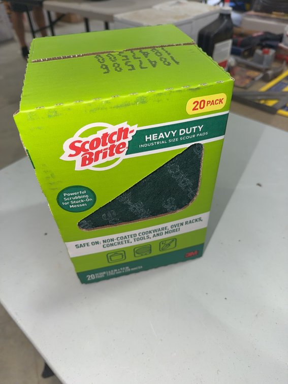 Scotch-Brite Heavy Duty Industrial Scour Pads 20-Pack