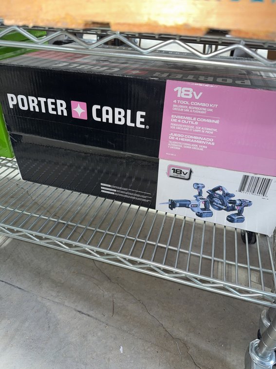 Porter Cable 18V 4-Tool Combo Kit New in Box
