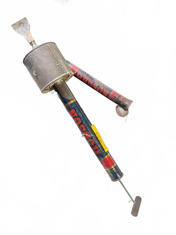 Hudson World Standard Vintage Handheld Sprayers with Glass Jar