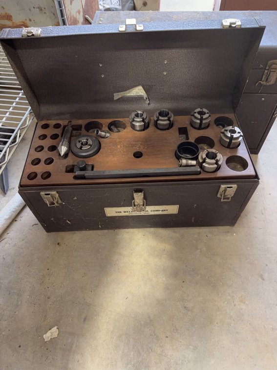 Weldon Tool Company Precision Tool Holder Set in Case, Cleveland OH