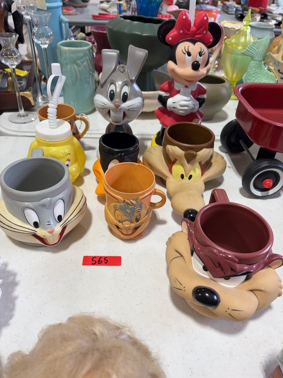 Looney Tunes and Disney Character Mugs and Cups Assorted Styles
