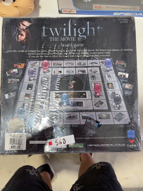 Twilight The Movie Board Game Sealed and Harry Potter Apothecary 300 Piece Puzzle