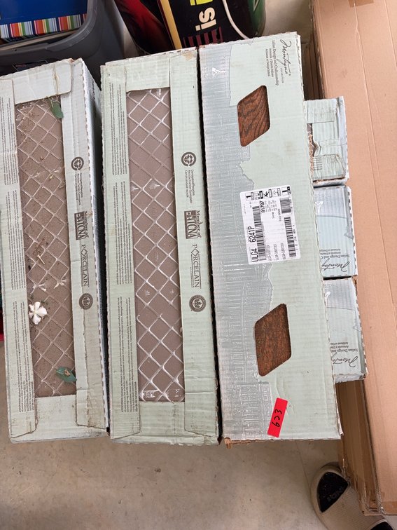 15 Boxes Marazzi Porcelain Tile, Montagna Wood Collection, Azulejo Porcelain Tile