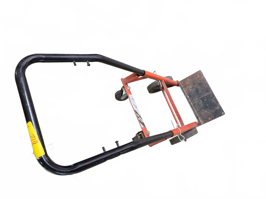 Heavy Duty Steel Hand Truck with Pneumatic Wheels and Foldable Toe Plate