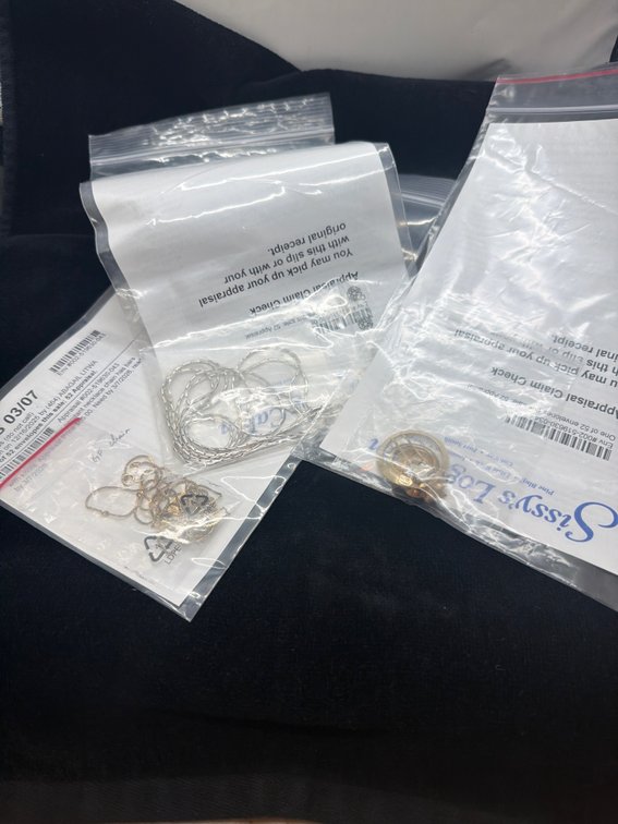 Gold-Tone and Silver-Tone Necklaces and Brooch