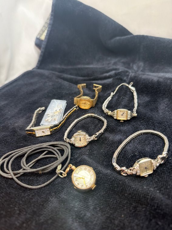 Women's Wristwatches, Pendant Watch, and Watch Bands