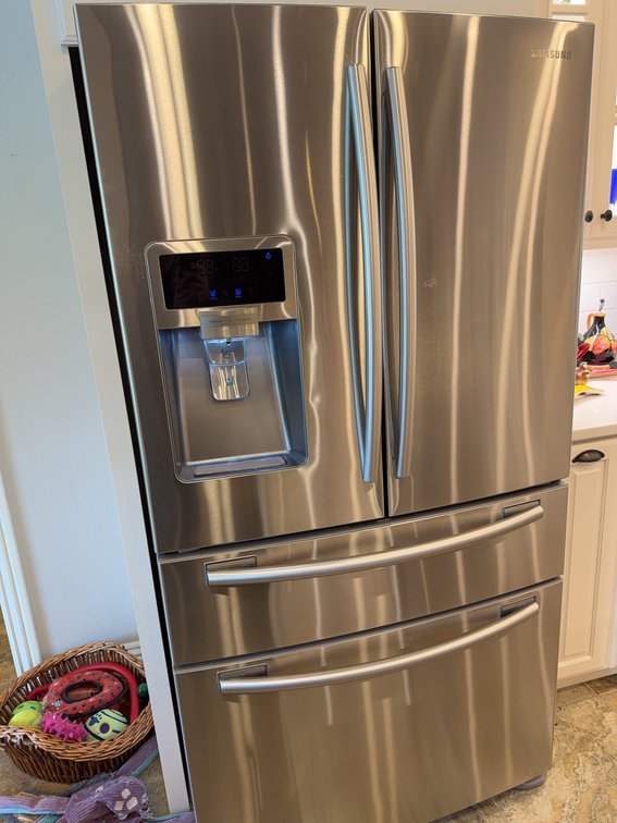 Samsung RF4287HARS/XAA 4-Door French Door Refrigerator with Ice and Water Dispenser