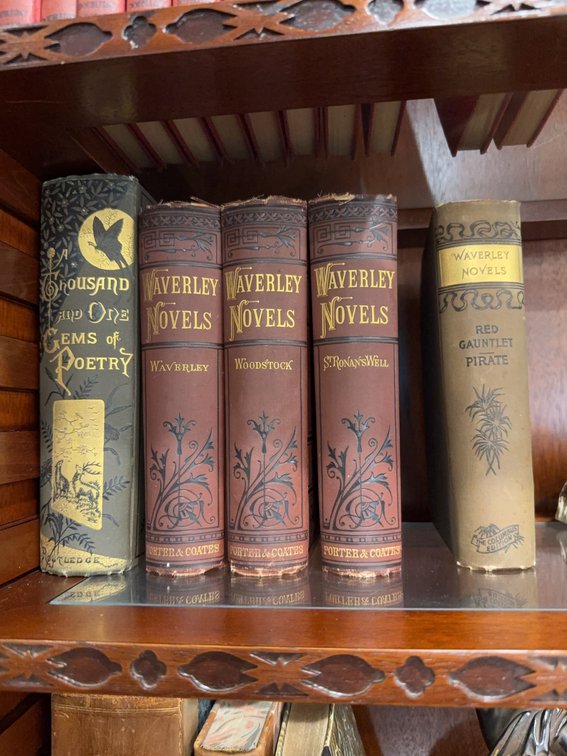 Waverley Novels and Antique Books, T. Nelson & Sons, Hardcover Editions