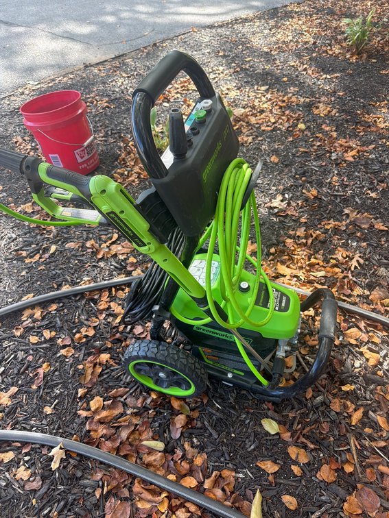 Greenworks Pro 2500 PSI 2.0 GPM Electric Pressure Washer with Hose and Accessories