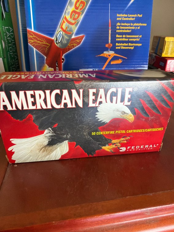 American Eagle 40 S&W 180 Grain FMJ 50-Round Box Pistol Ammunition
