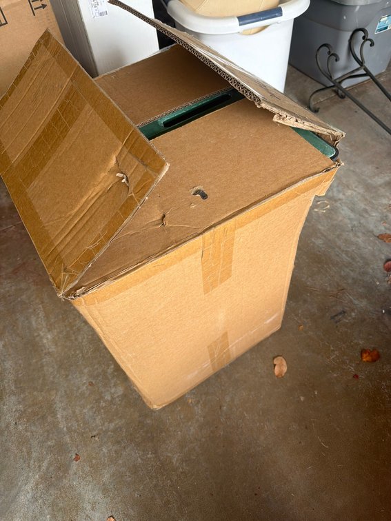 New Green Water Drain Grate In Box 24in x 24in