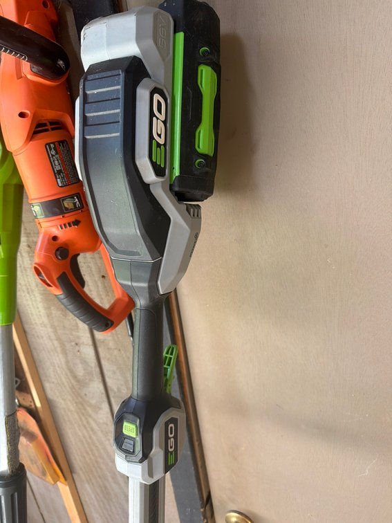 EGO 56V Cordless String Trimmer with Battery and Charger
