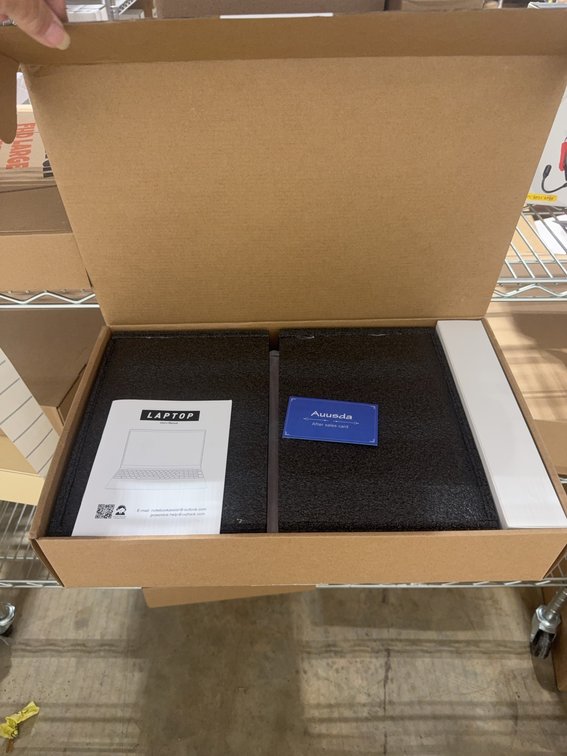 Aluuda Laptop in Box With User Manual and Accessories